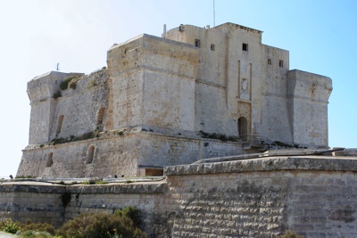 St. Lucian's tower in Marsaxlokk, Malta
